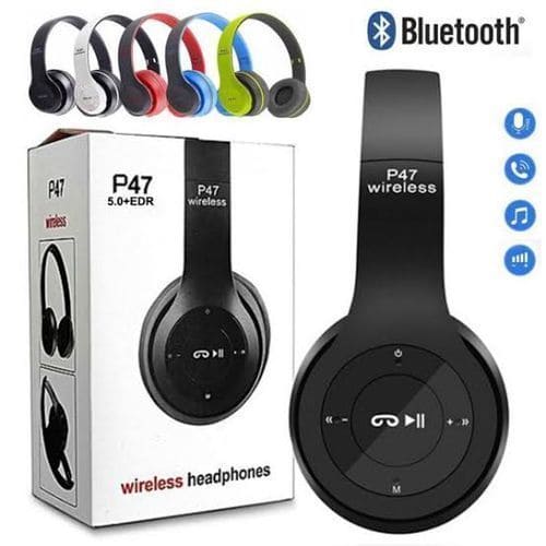 Audífonos diadema Bluetooth P47