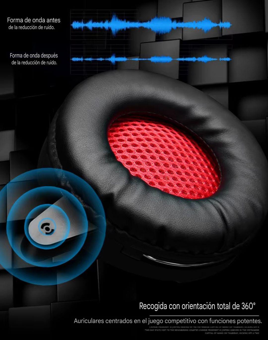 Audífonos Diadema Gamer A1
